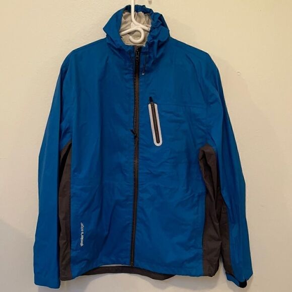 Glaciers edge windbreaker raincoat. Size Large. - Picture 1 of 7